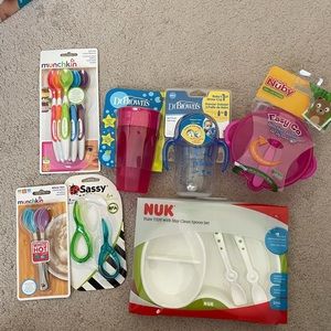 Baby Utensils and Cups Bundle
